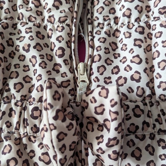 Leopard Print Snowsuit 6-12 months - Picture 3 of 7